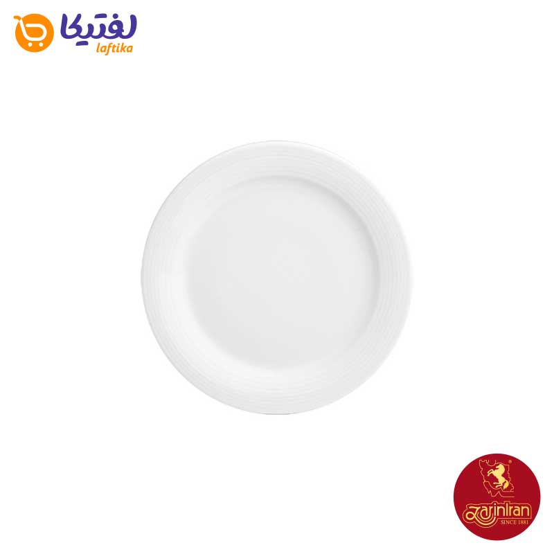 بشقاب کیک‌خوری چینی زرین